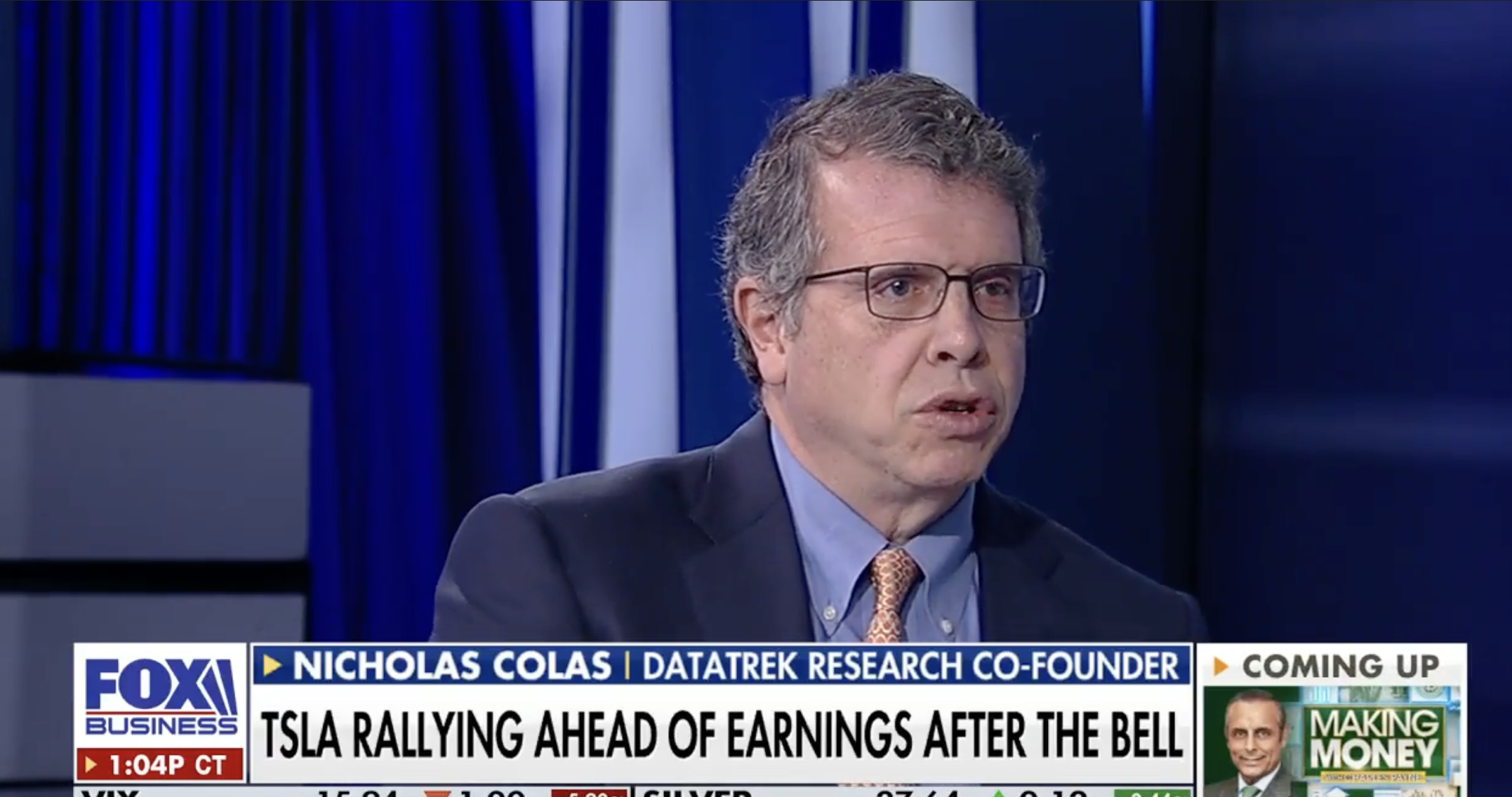Fox Reseach Fox Business TV Interview w/ DataTrek’s Nick Colas - DataTrek Research