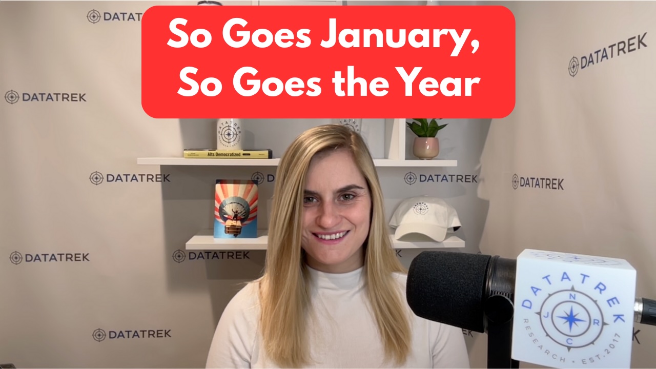 So Goes January, So Goes the Year
